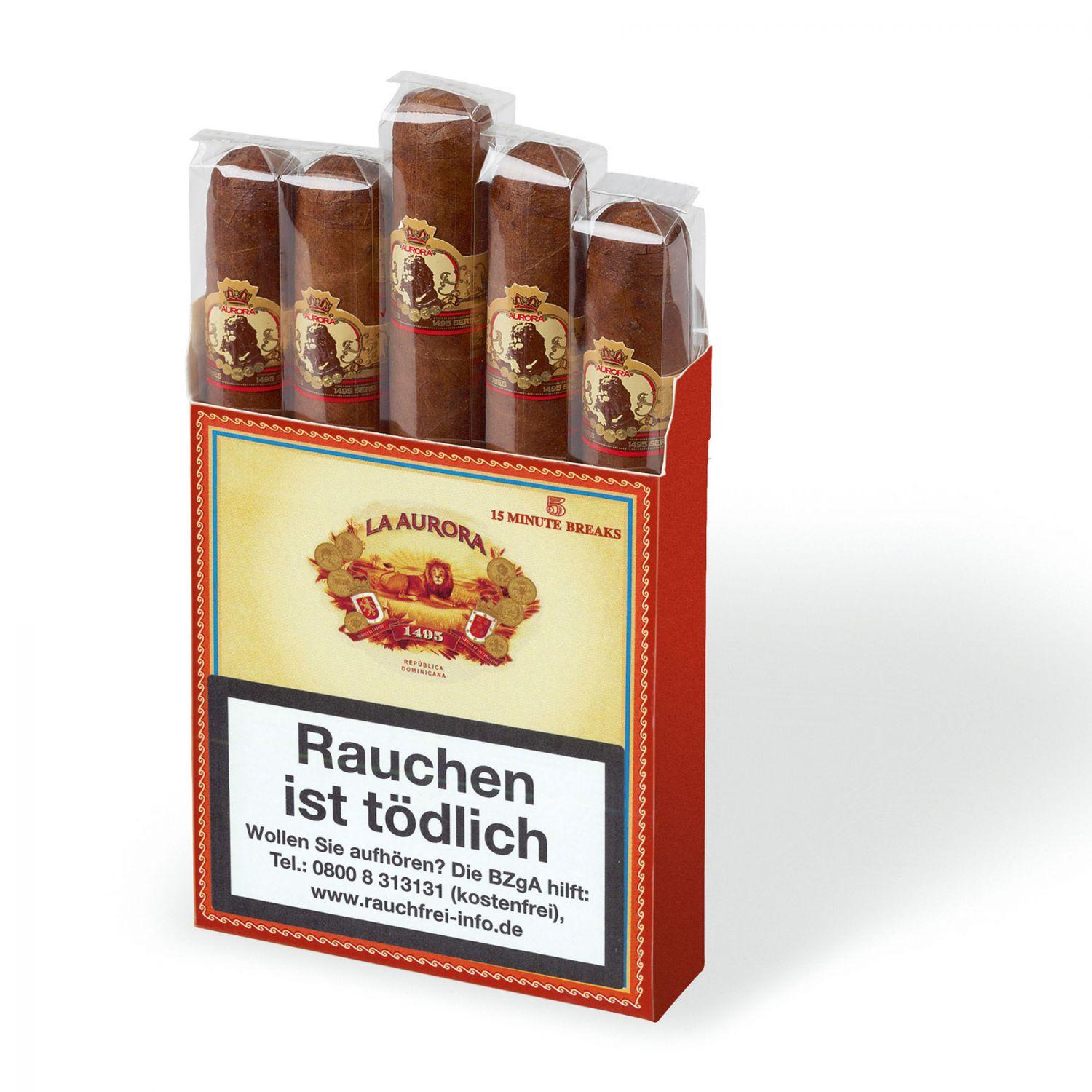 HC09-324_1 La Aurora »1495 Series« 15 Minutes Break 5er Schachtel