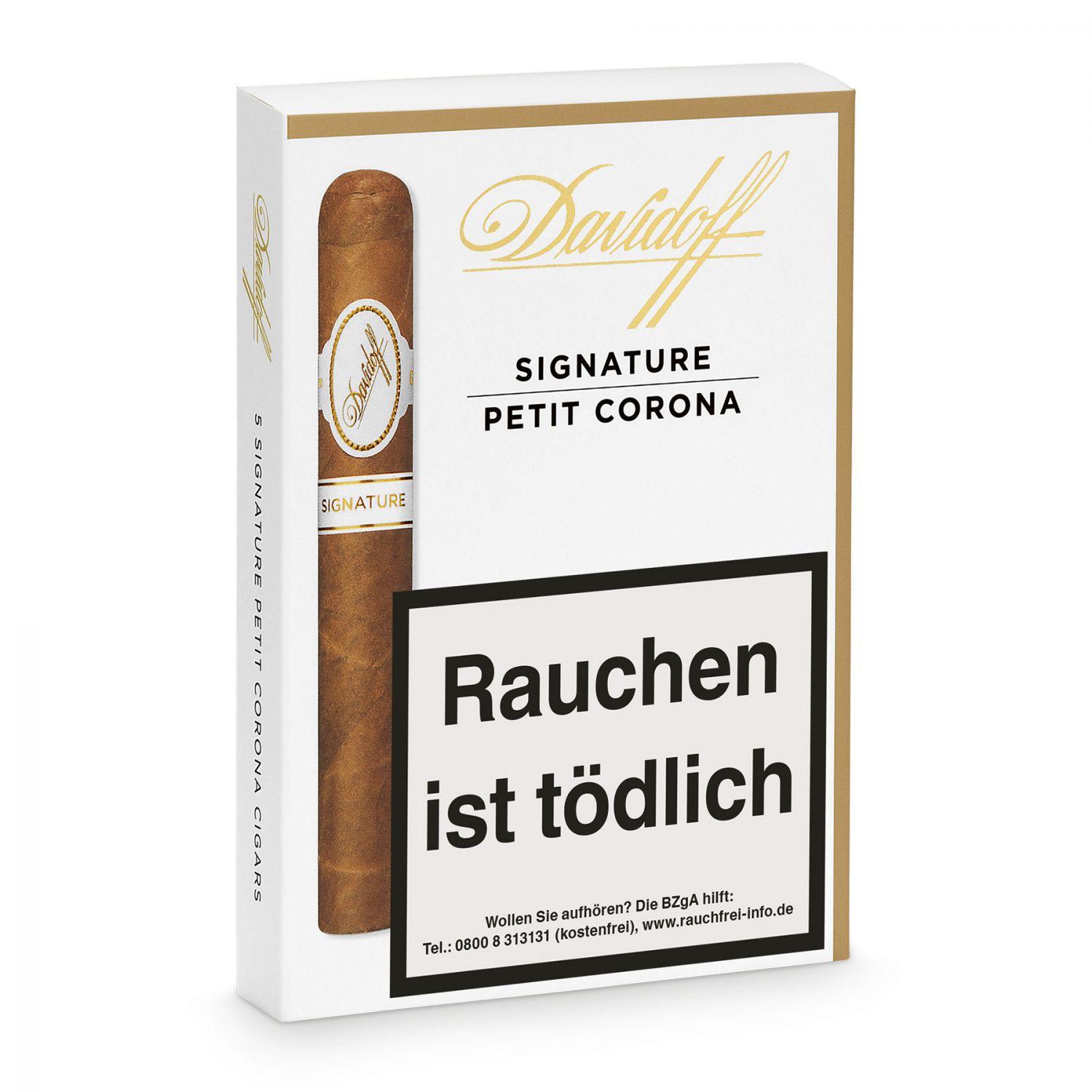 HC03-0606 Davidoff »Signature Petit Corona« 5er Schachtel