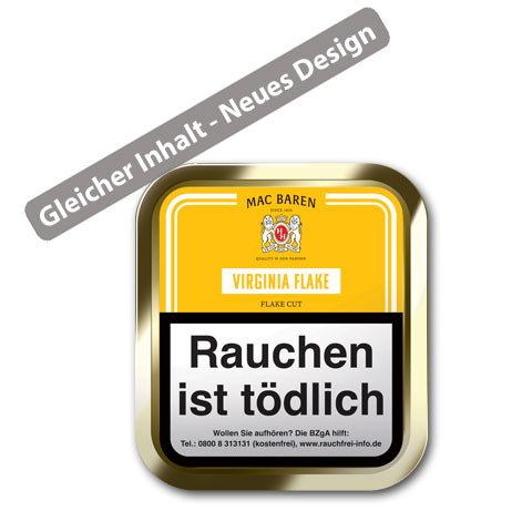 pfeifentabak-mac-baren-virginia-flake-320-10021-n01 Mac Baren Virginia Flake, 50g