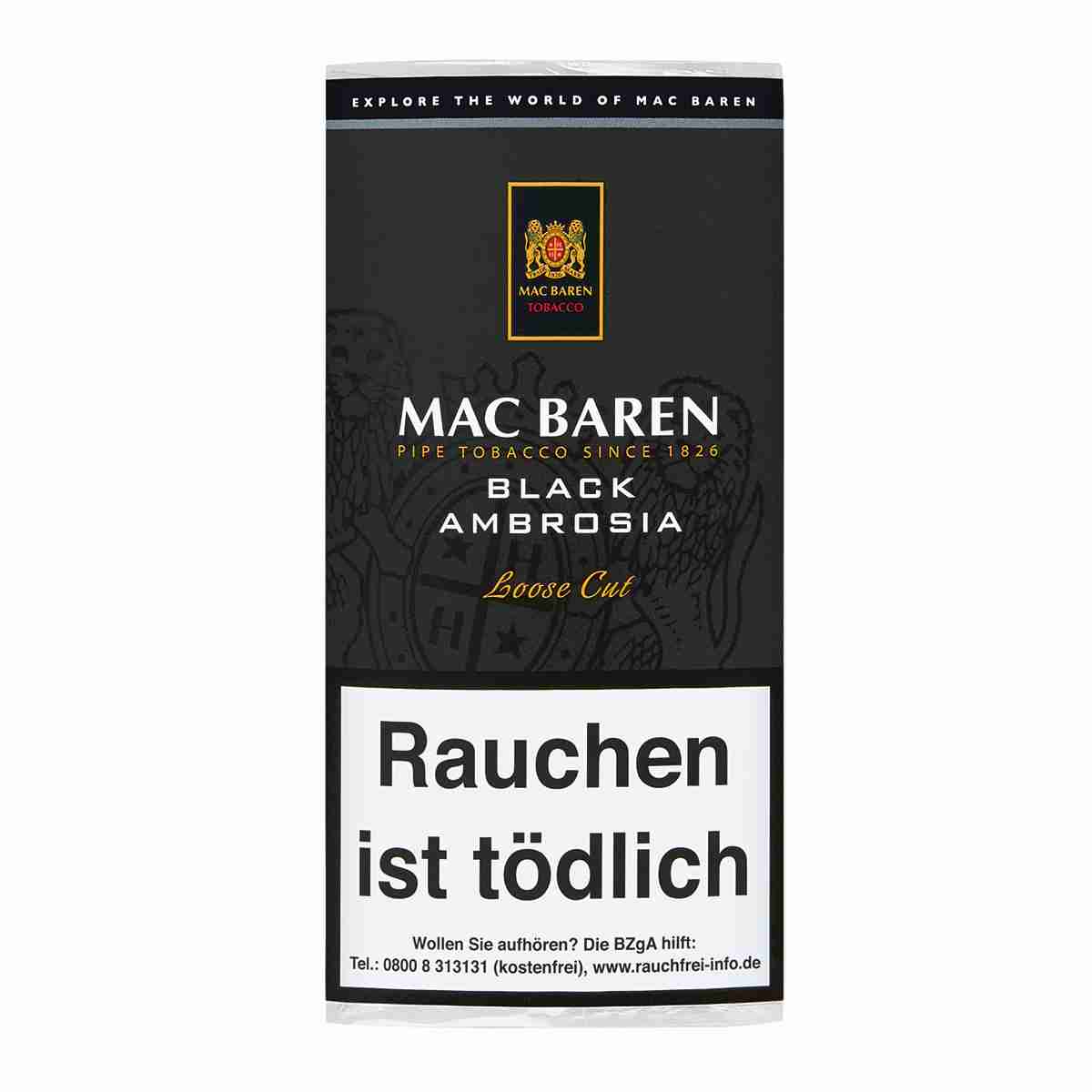 9711_mac_baren_black_ambrosia_2 Mac Baren Black Ambrosia, 50g