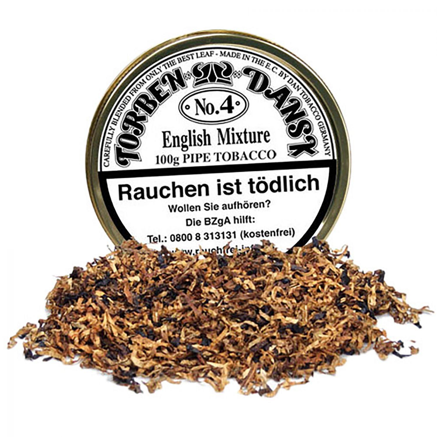 H8004-100 Torben Dansk No. 4 English Mixture 100g Dose