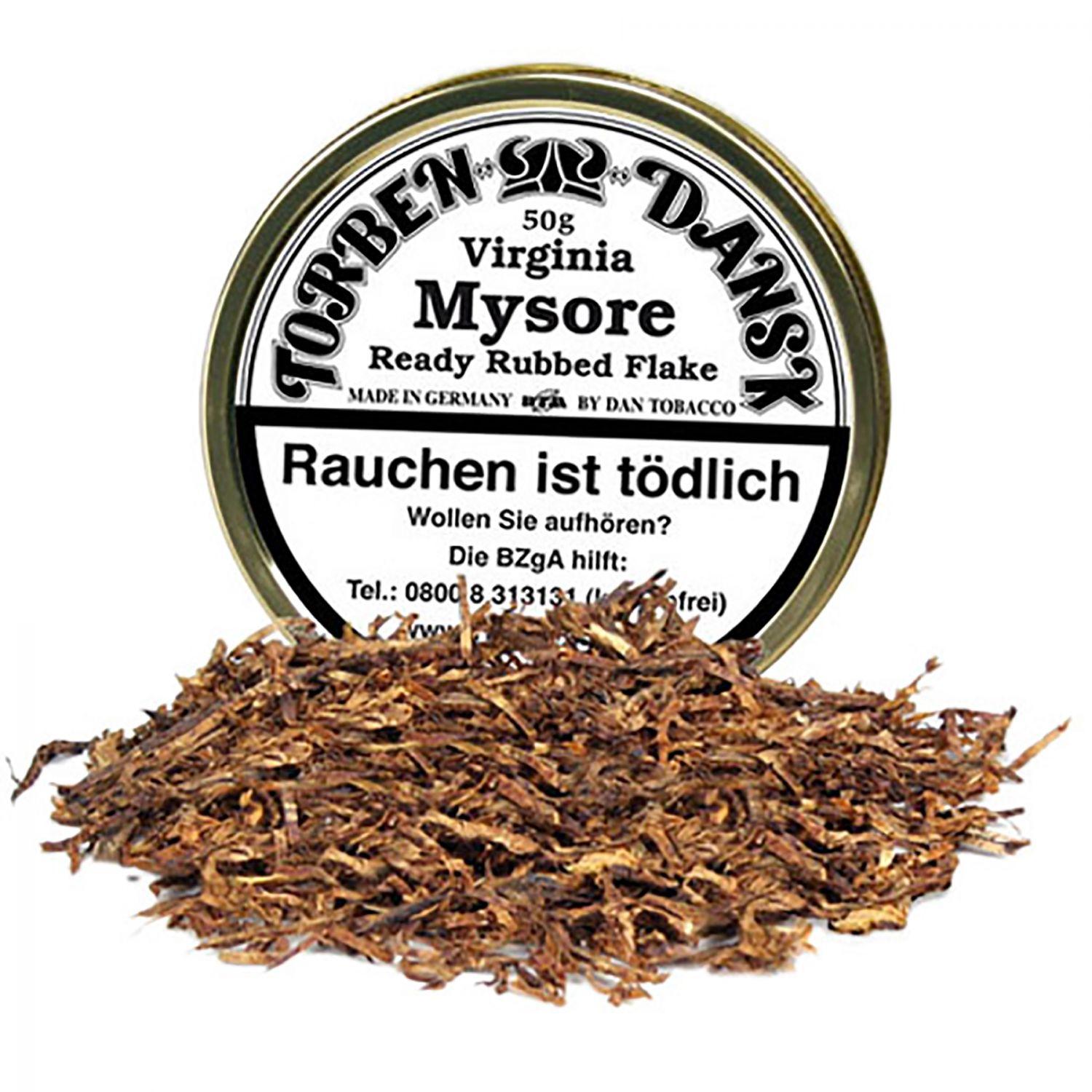 H8535-50 Torben Dansk Virginia Mysore Ready Rubbed Flake 250g Sparpack