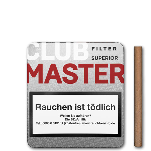 85842_clubmaster_superior_vanilla_filter Clubmaster Superior Filter Red Zigarillos, 20er
