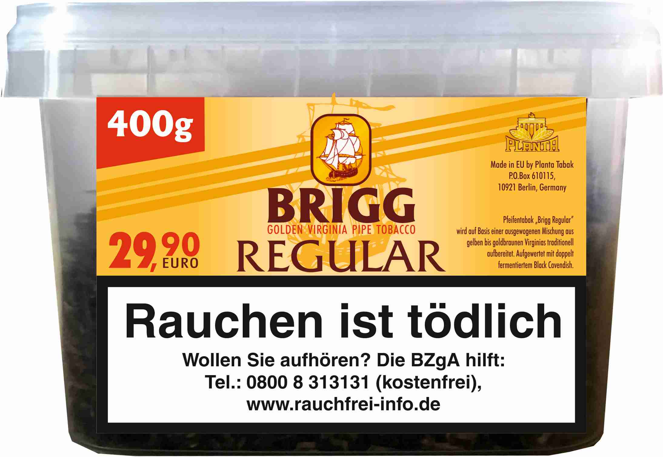 93574_brigg_regular_400g_eimer Brigg Regular, 400g