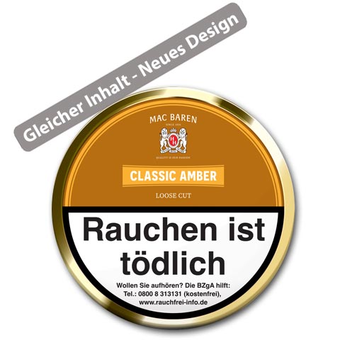 pfeifentabak-mac-baren-classic-amber-320-10431-n01 Mac Baren Classic Amber, 100g