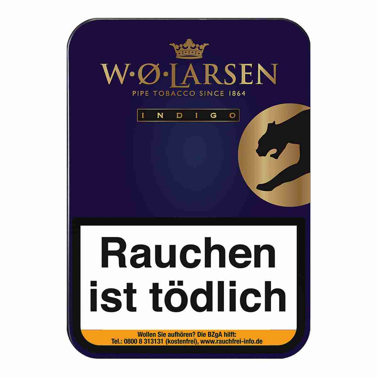 larsen_indigo_pipe_tobacco_100g_-_25261_1_3 W. Ø.Larsen Indigo Pipe Tobacco, 100g