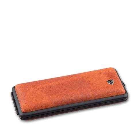 zigaretten-etui-zigarettenetui-leder-rot-braun-100-mm-fuer-8-zigaretten-cigarre24-677-88358-n01 Zigaretten-Etui Metall mit Leder-Cover in rot-braun und schwarzem Rahmen für 100mm Format, 8er