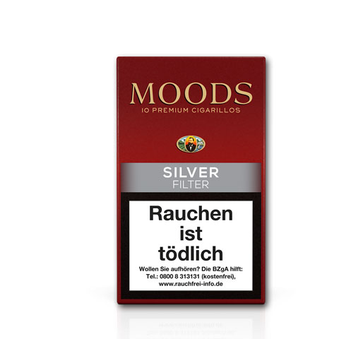 Dannemann Moods Silver Filter, 10er