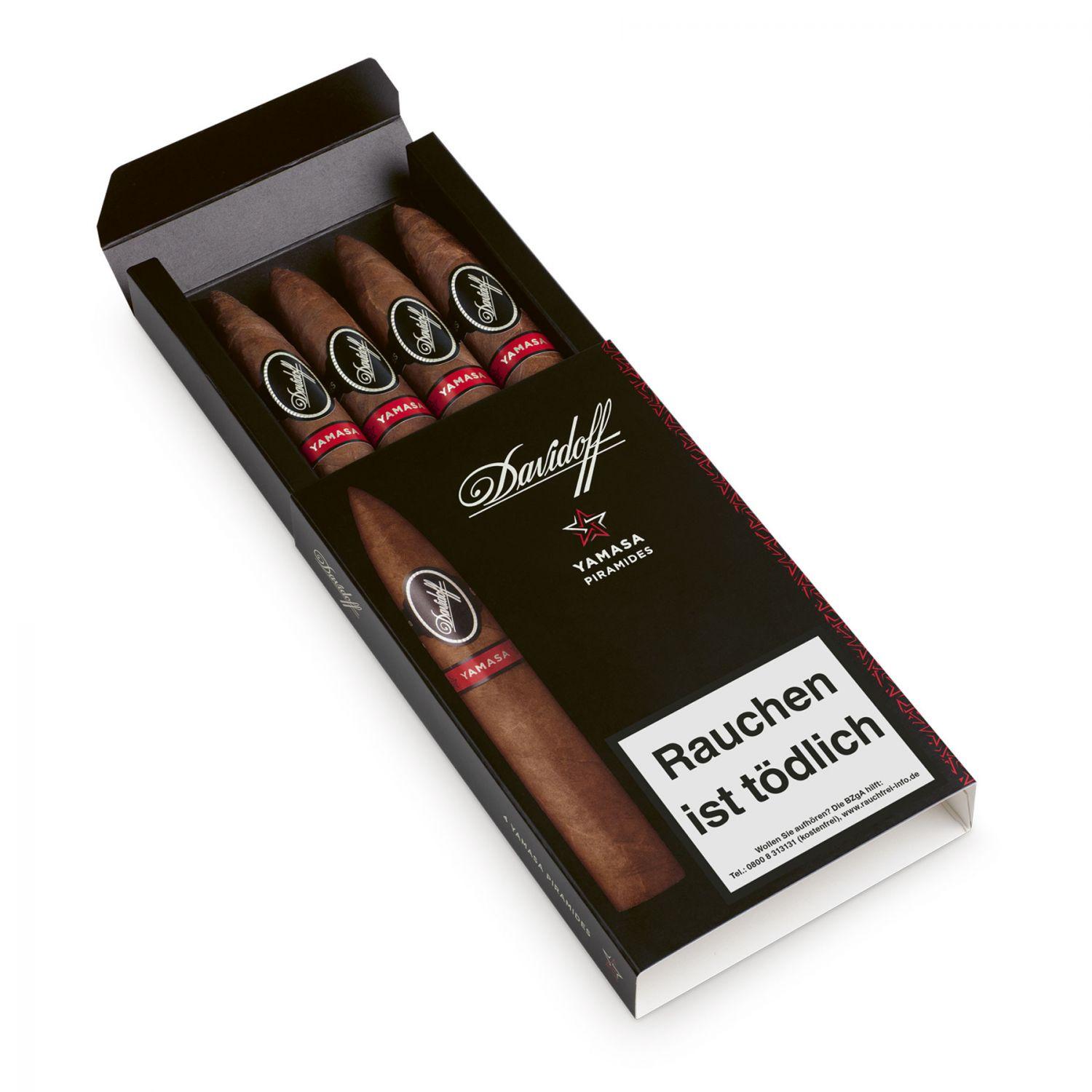 HC03-0664_0 Davidoff »Yamasá« Piramides 4er Schachtel