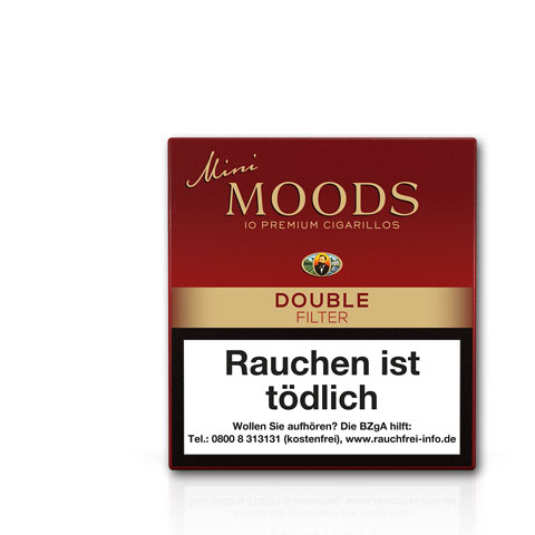Dannemann Moods Mini Double Filter, 10er
