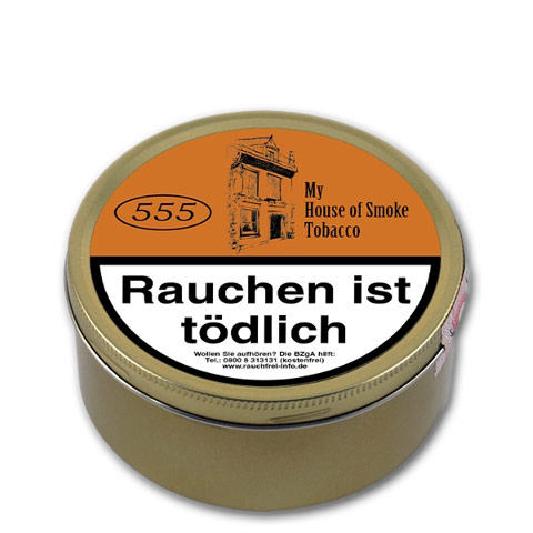 pfeifentabak-my-house-of-smoke-tobacco-no-555-321-43103-n01 My House of Smoke Tobacco No. 555, 100g