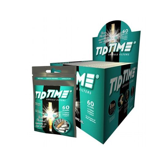 tabakzubehoer-eindrehfilter-tip-time-menthol-kapsel-filter-cigarre24-430-32546-n01 Tip Time Menthol Kapsel-Filter