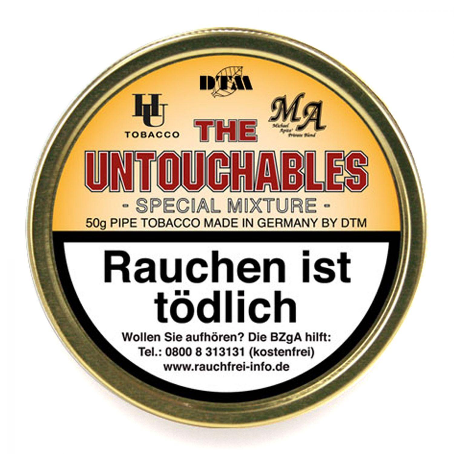 9599-050 HU & MA Tobacco »THE UNTOUCHABLES« Special Mixture