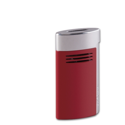feuerzeuge-s-t-dupont-feuerzeug-megajet-rot-matt-chrom-cigarre24-652-32619-n01 S.T. Dupont Feuerzeug MegaJet rot matt chrom