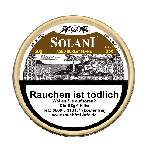 18882_solani_aged_burley_flake Solani Aged Burley Flake, 50g