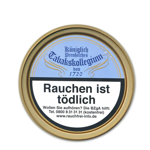 2362_koeniglich_preussisches_tabakskollegium_blau_1720_2 Königlich-Preußisches Tabakskollegium Blau 1720, 100g