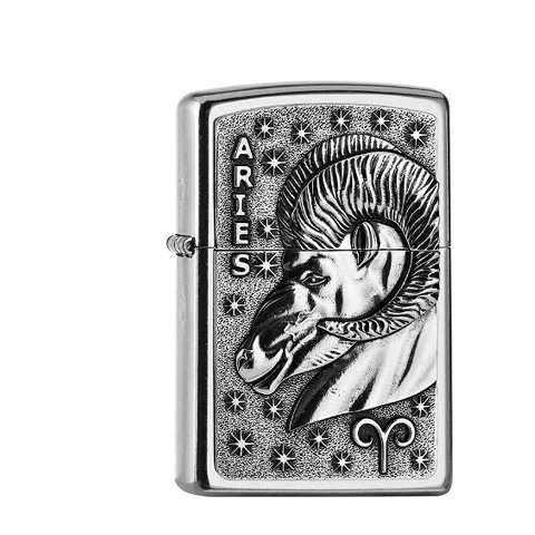 Zippo Street Chrom Aries-Widder