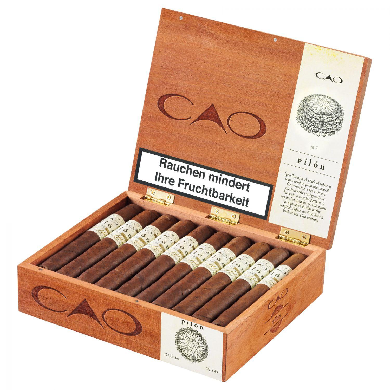 HC04-262 CAO »Pilón« Coronas 20er Kiste