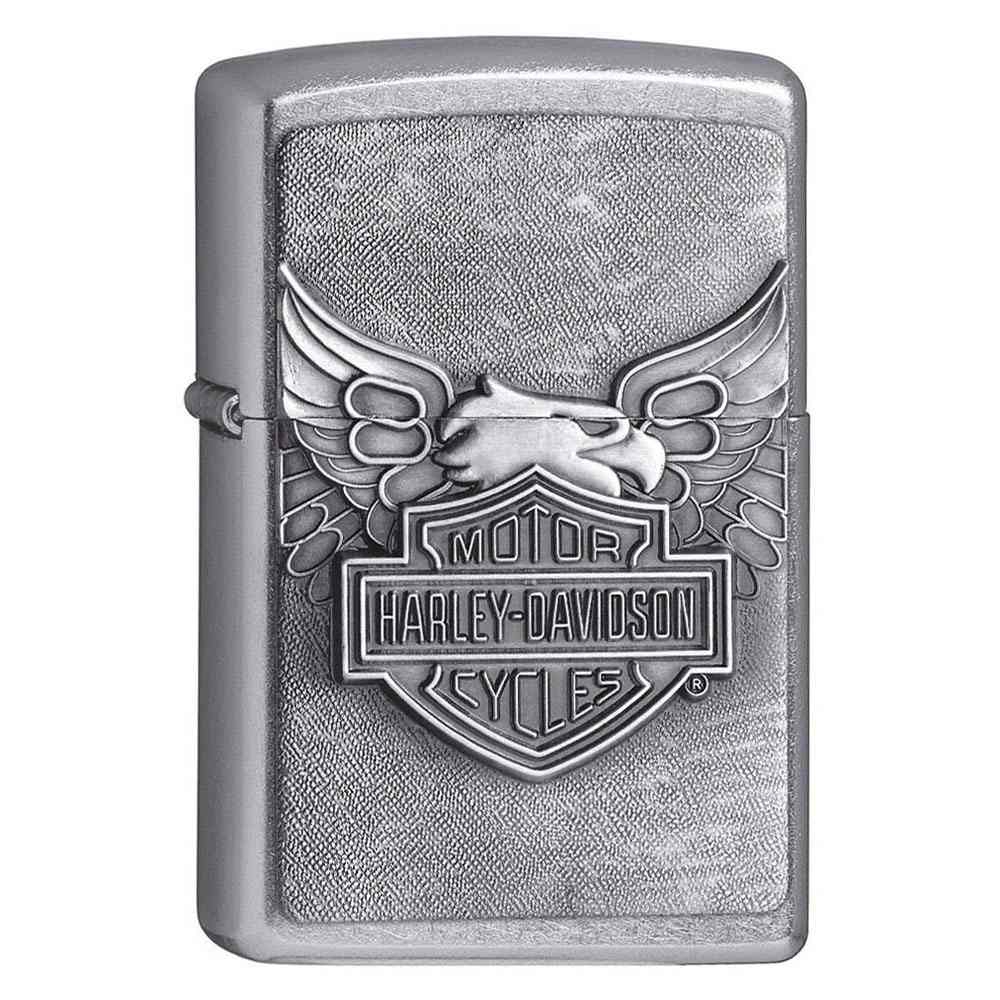 Zippo Street Chrom Harley Davidson Iron Eagle