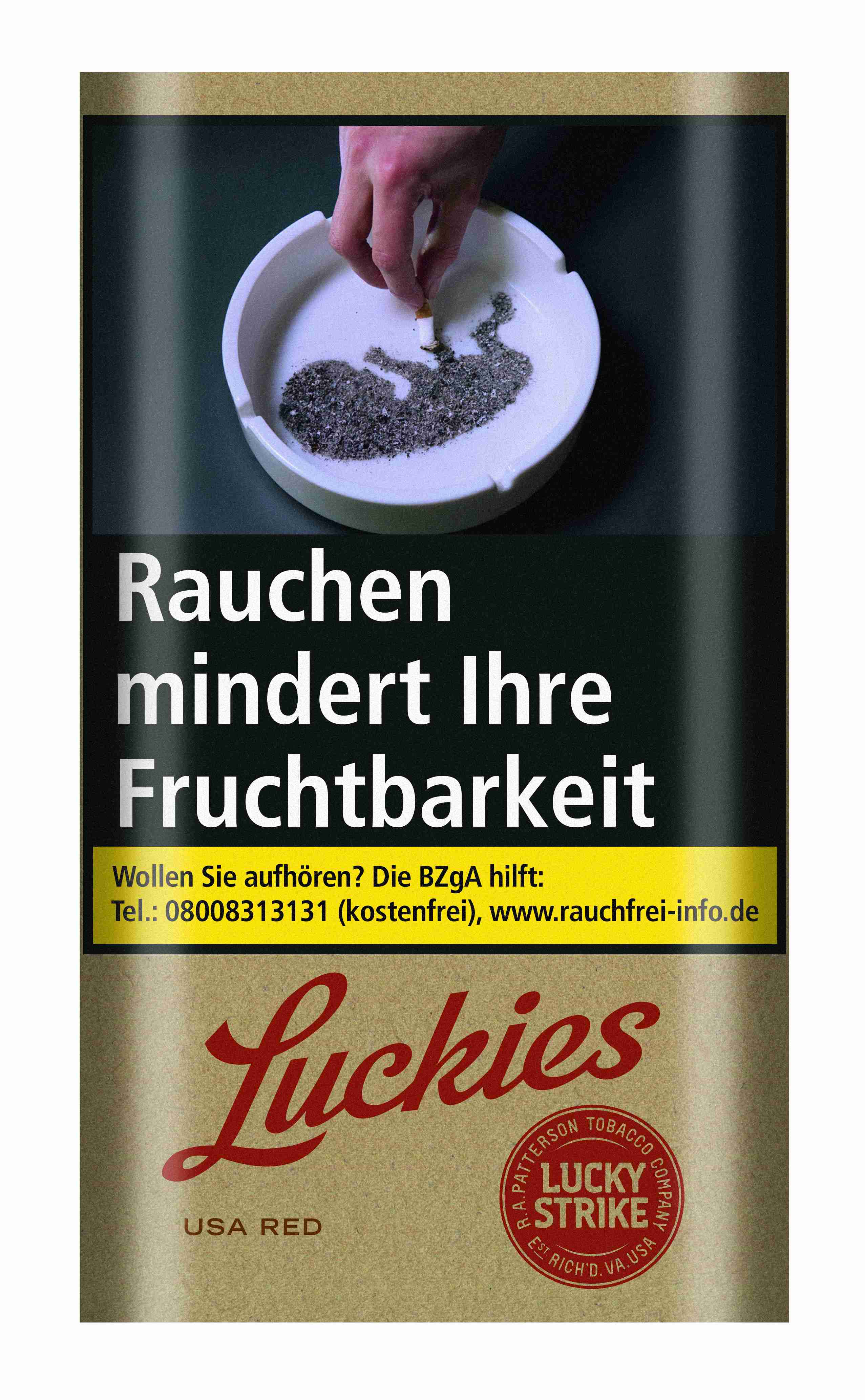 8822_a_lucky_strike_straight_red_1 Lucky Strike Origins USA Red, 30g