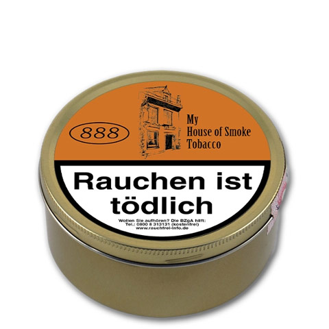 pfeifentabak-my-house-of-smoke-tobacco-no-888-321-43106-n01 My House of Smoke Tobacco No. 888, 100g