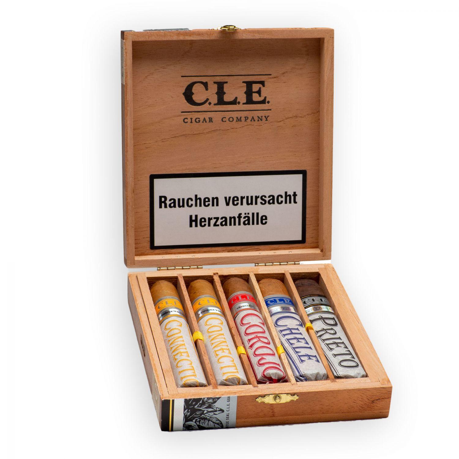 C13-43 C.L.E. Robusto 50x5 Sampler, 5er