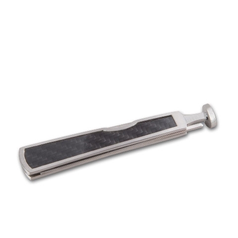 Pfeifenbesteck Angelo Carbon in Trapezform - 3-teilig