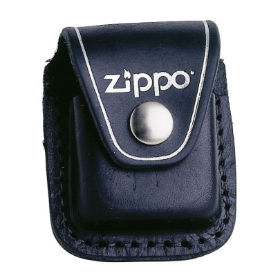 Zippo Ledertasche schwarz mit Clip