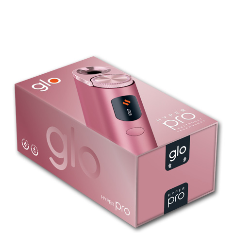 glo Tabak Heater Hyper Pro Device Kit Quartz Ros glo Tabak Heater Hyper Pro Device Kit Quartz Ros