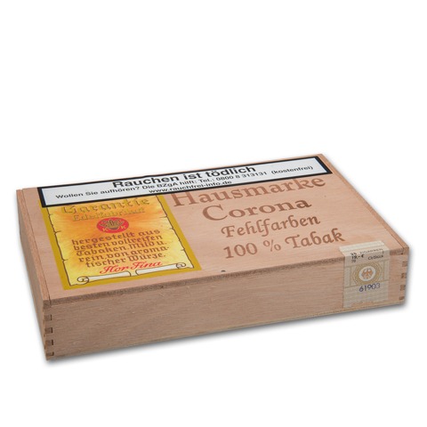 Hausmarke FF Brasil Corona, 25er Kiste