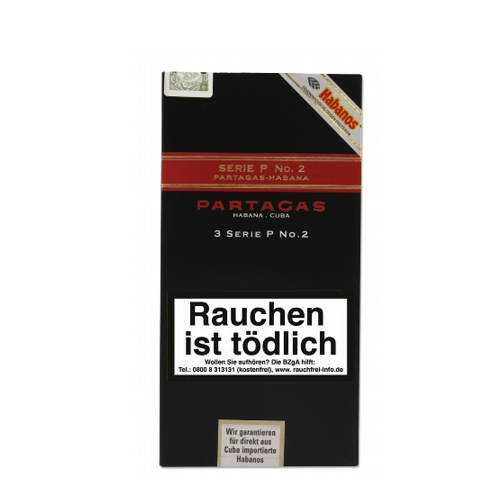 Partagas Serie P No. 2 Tubos, 3er