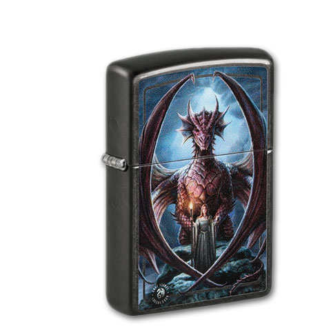 Zippo Gray Dusk Anne Stokes Dragon