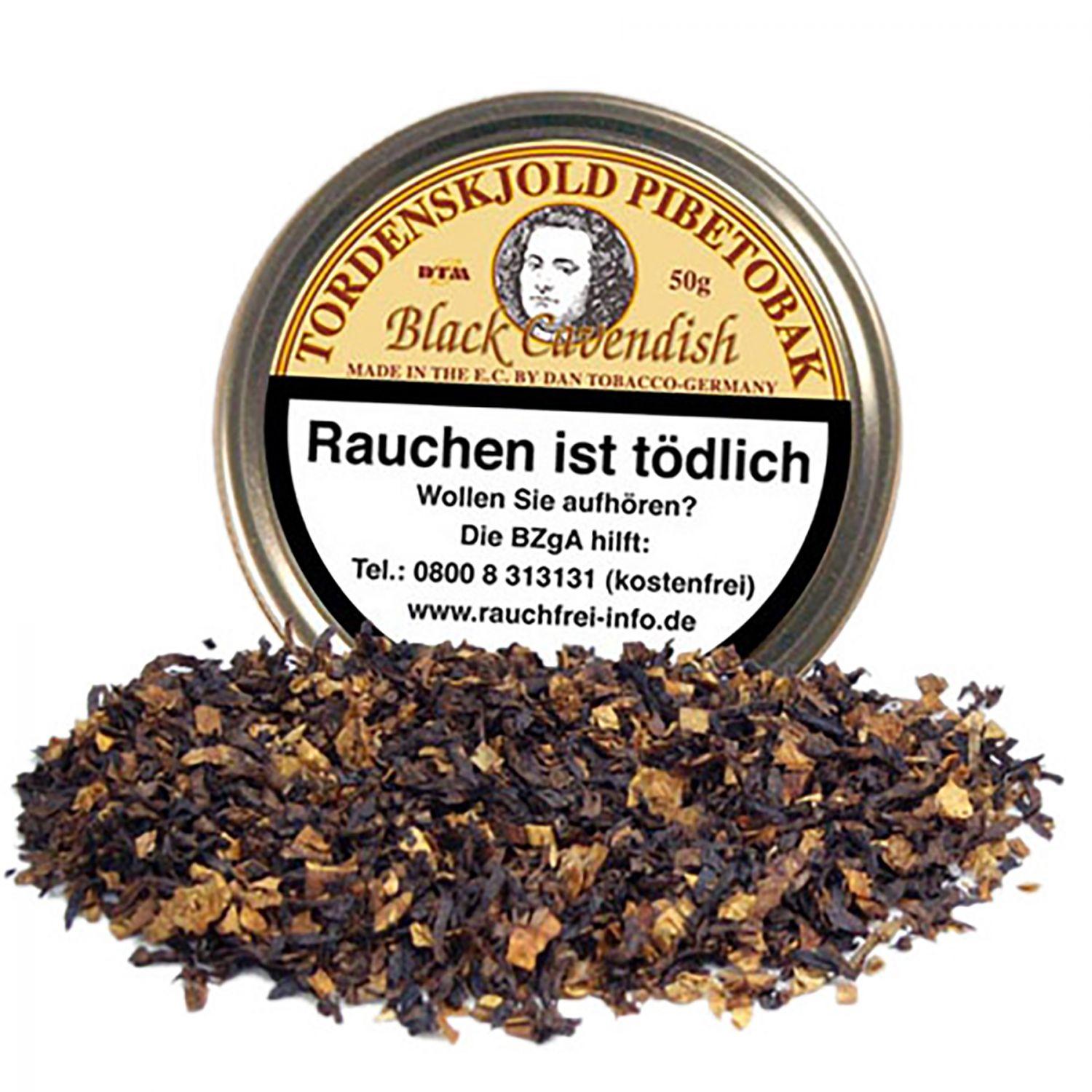 H8051-50 Tordenskjold »Black Cavendish« 250g Sparpack