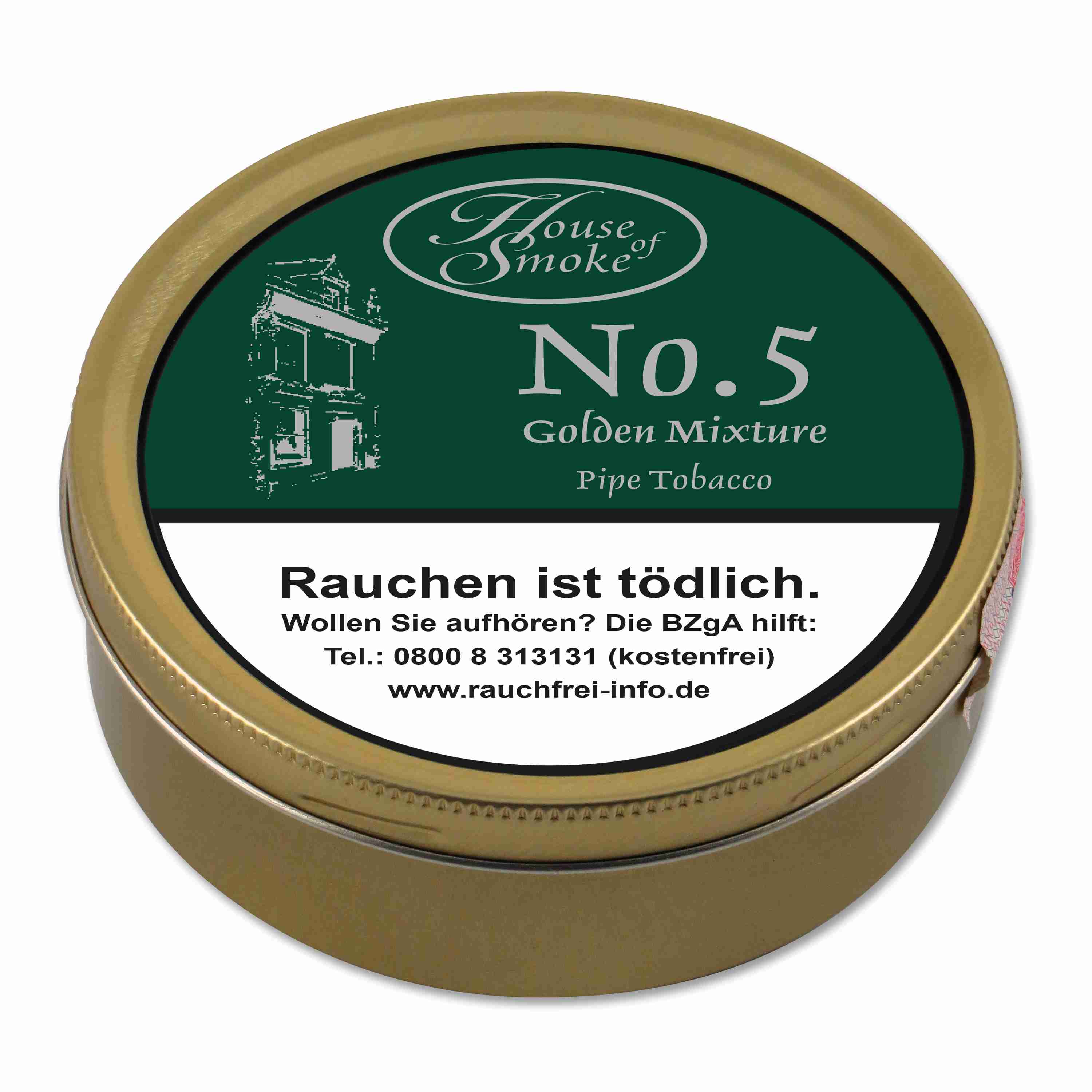 61512_house_of_smoke_no_5_golden_mixture House of Smoke No.5 - Golden Mixture, 50g