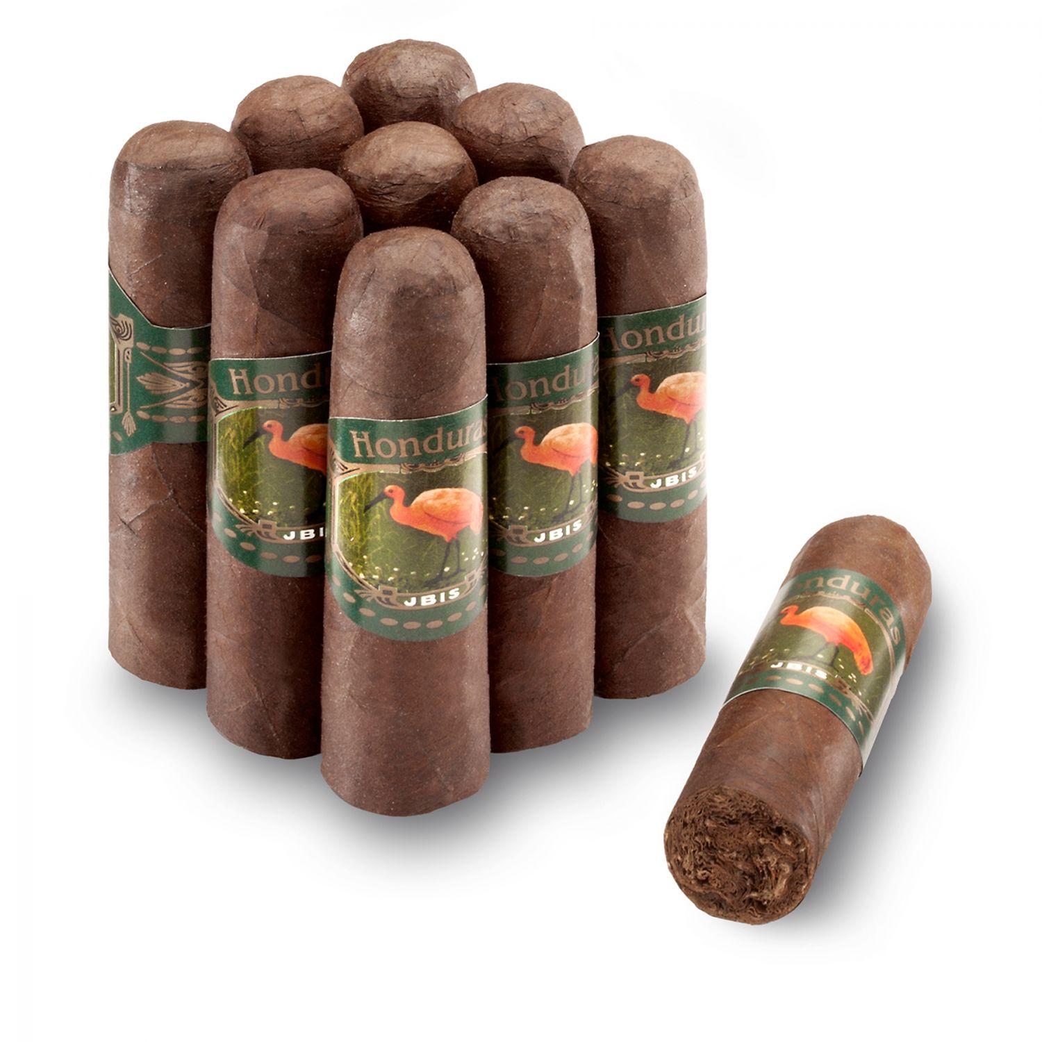 HC01-354_0 Ibis Honduran Long Filler »Mini Robustos Maduro« 9er Bundle