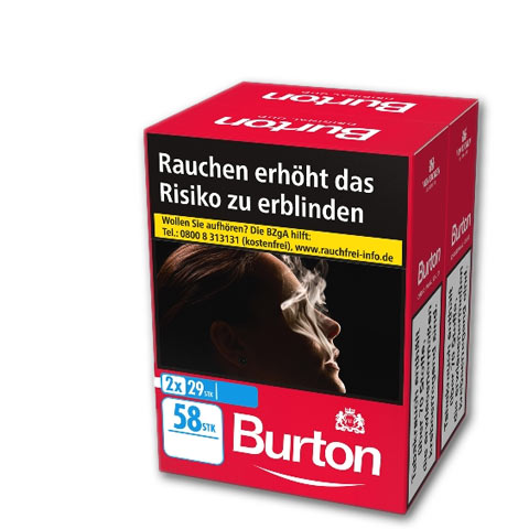 Burton Original Duo Pack 17,50 € Zigaretten