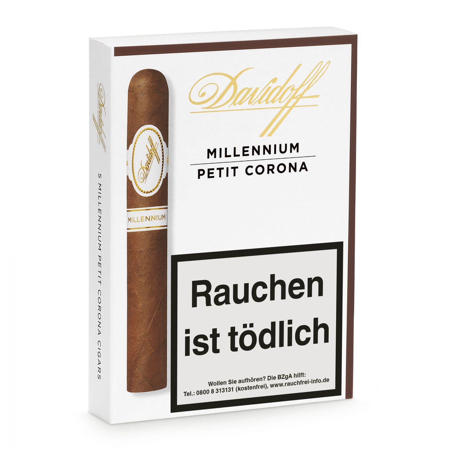 HC03-0631_0 Davidoff »Millennium« Petit Corona, 5er Schachtel