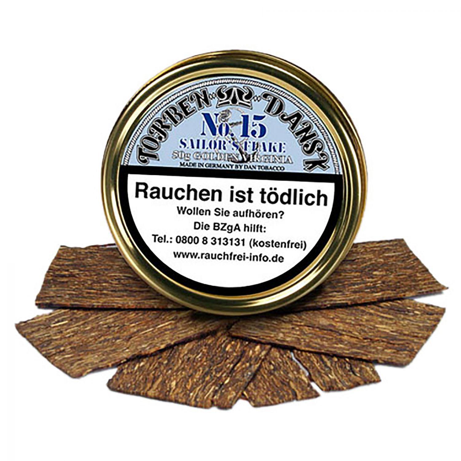 H8015-50 Torben Dansk No. 15 Sailor's Flake 250g Sparpack