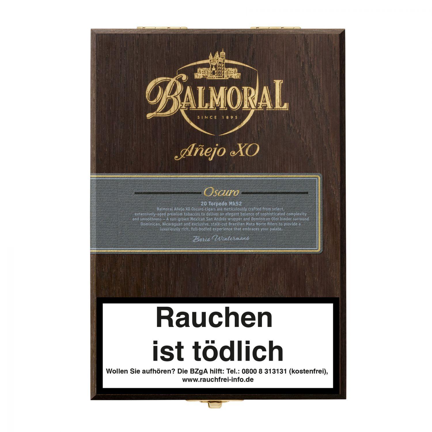HC06-781_1 Balmoral »Añejo XO Oscuro« Torpedo Mk 52, 20er Kiste