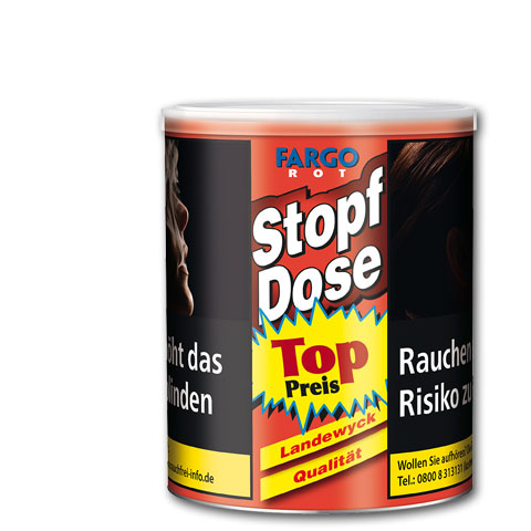 17542_fargo_spardose Fargo Stopf-Dose Rot, 60g