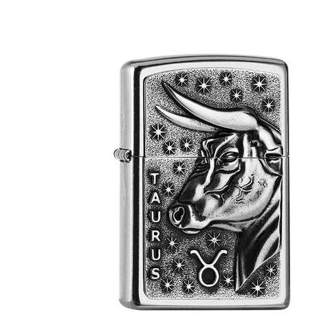 Zippo Street Chrom Taurus-Stier