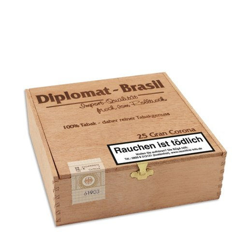 zigarren-diplomat-brasil-grand-corona-25er-cigarre24-210-76142-n01 Diplomat Brasil Gran Corona, 25er