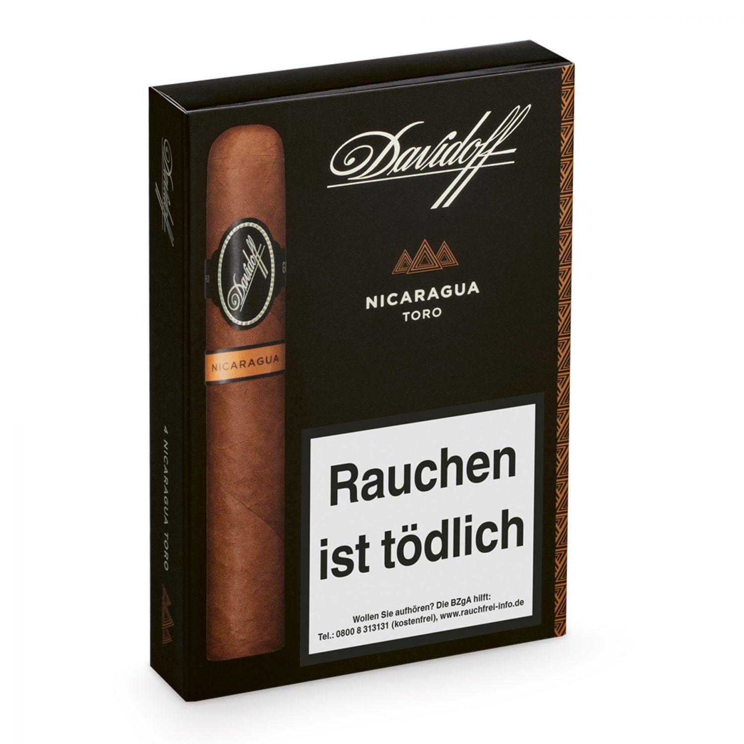 HC03-0653_0 Davidoff »Nicaragua« Toro, 4er Schachtel