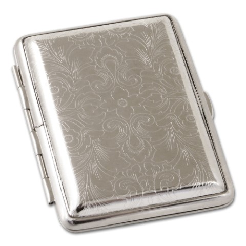 4414 Zigaretten-Etui Metall mit Venetian-Dekor, 14er