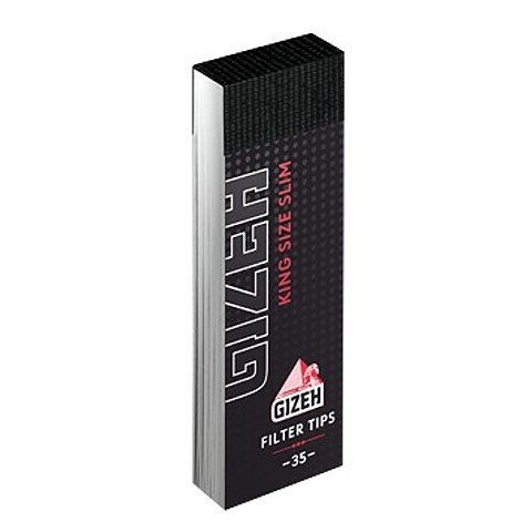 Gizeh Black Filter Tips Slim