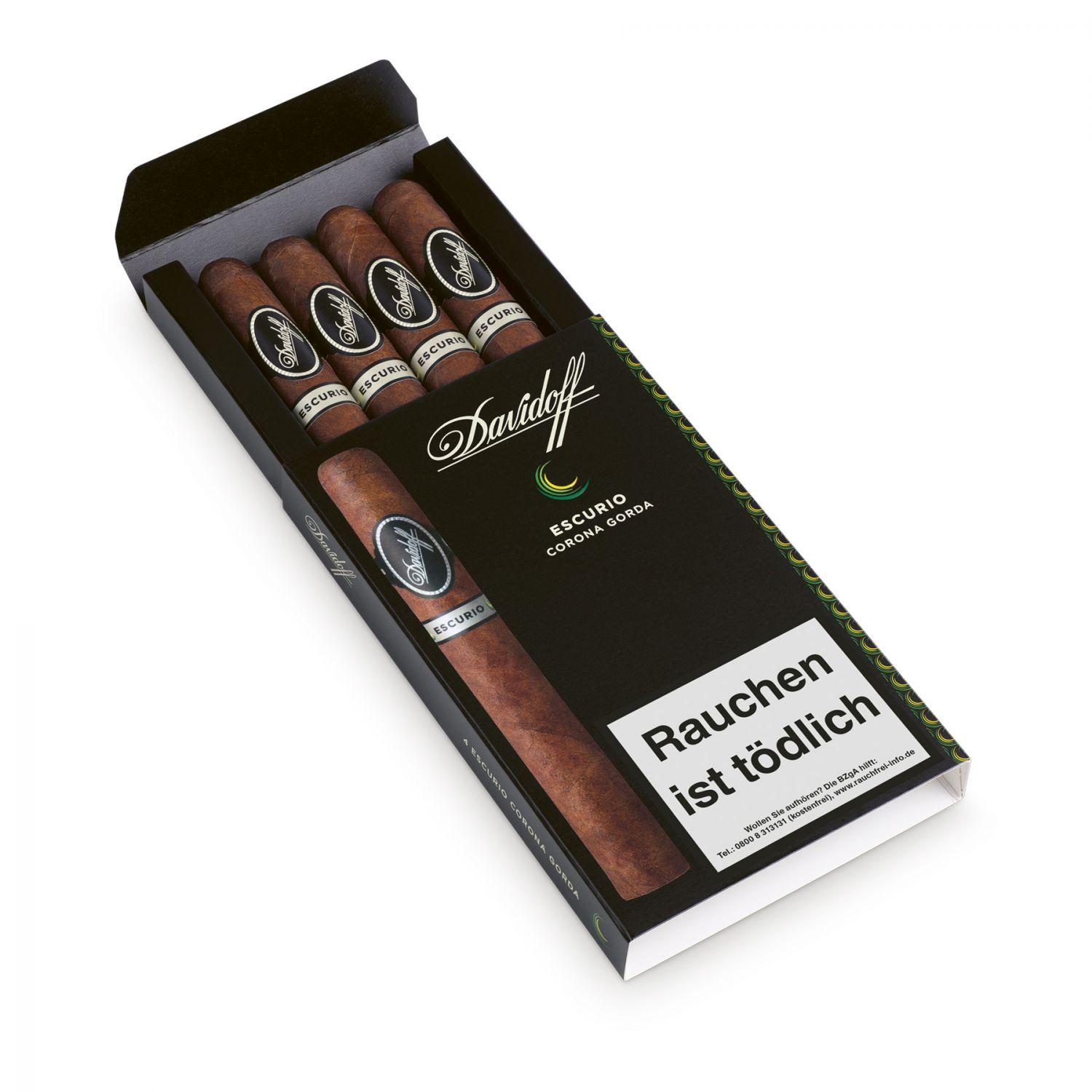 HC03-0642 Davidoff »Escurio« Corona Gorda 4er Schachtel