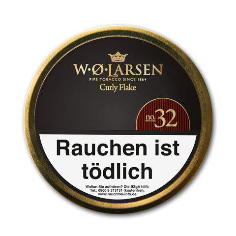 W. Ø. Larsen Selected Blend No 32 Curly Flake, 50g
