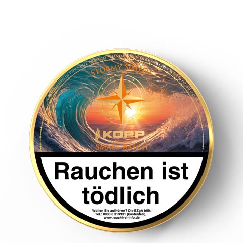 pfeifentabak-kopp-tobacco-stormy-south-small-batch-320-24-1381499-n01 Kopp Tobacco Stormy South Small Batch, 50g