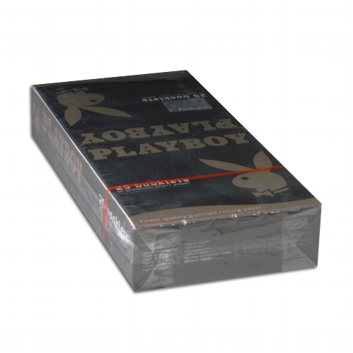 95327_playboy_platinium_short_size_blaettchen Playboy Platinum Short Size Zigarettenpapier 25x50