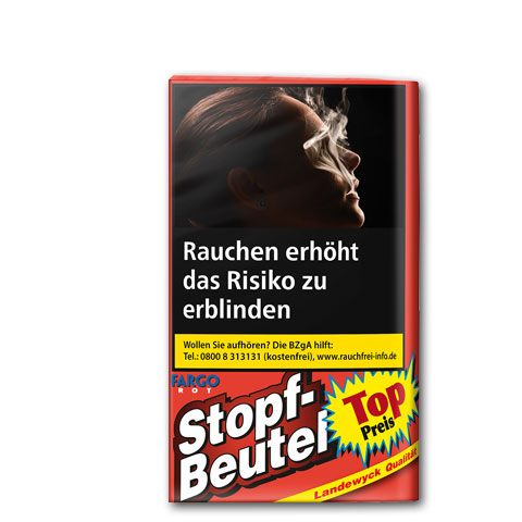 17532_fargo_spar_beutel_1 Fargo Stopf-Beutel Rot, 30g